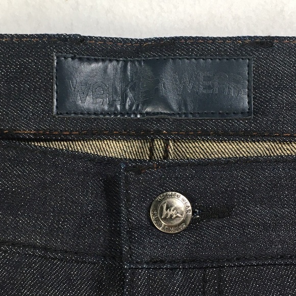 Walker Wear WW Raw Denim Jeans Men’s Size 40 - Picture 5 of 7